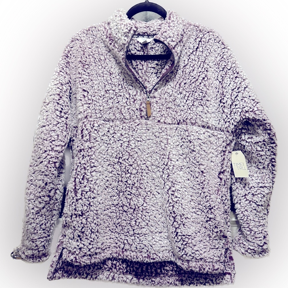 Quarter Zip Fluffy Pullover